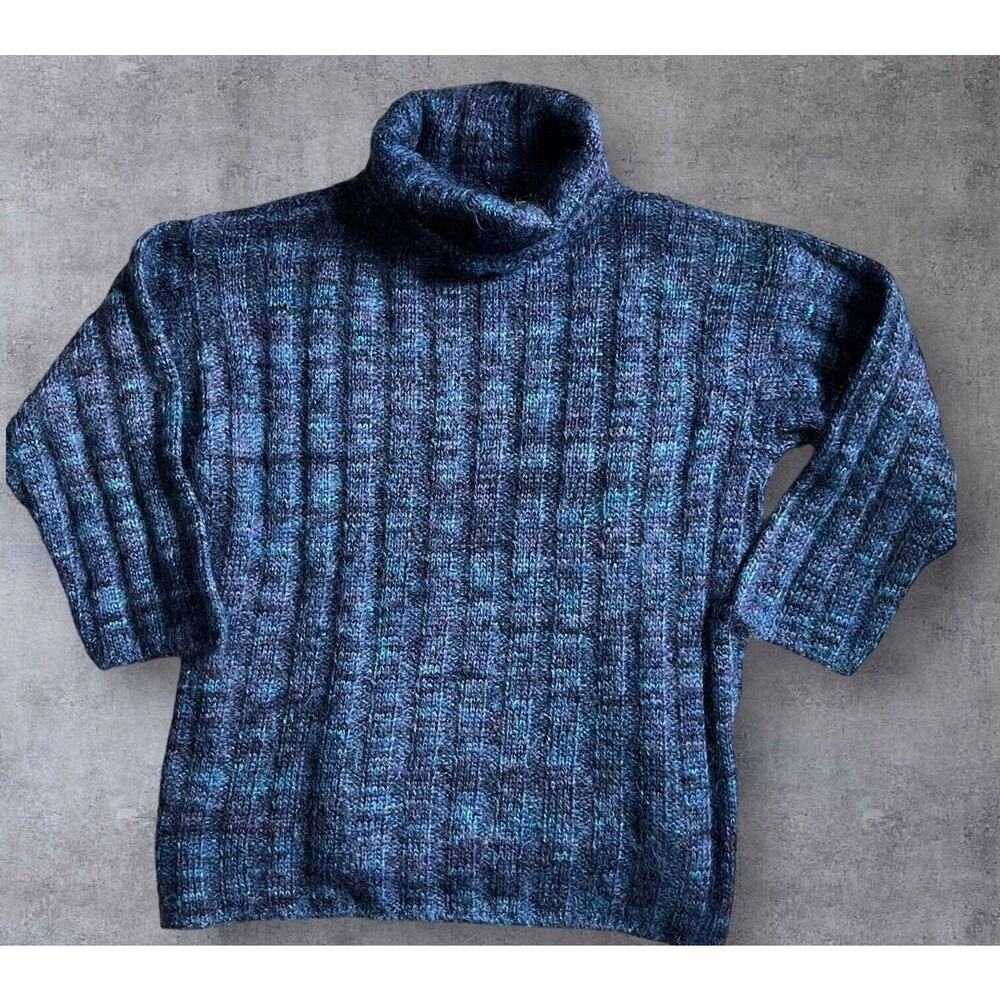 Tesori Mohair Turtleneck Sweater Made In Italy